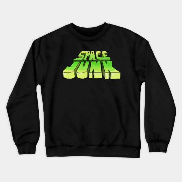 Space Junk Band Shirt Crewneck Sweatshirt by Shadowind